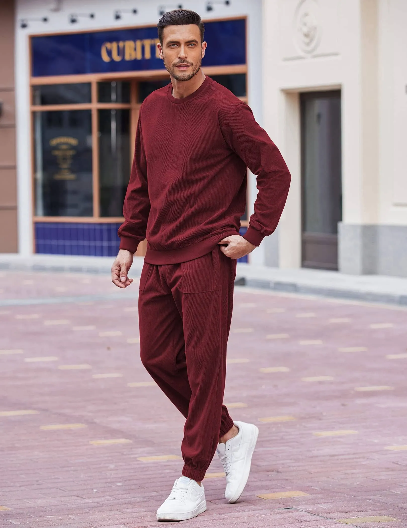 2 Piece Long Sleeve Pullover Sports Sets (US Only)