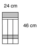 3M 1018L Steri-Drape Instrument Pouch 24cm x 46cm