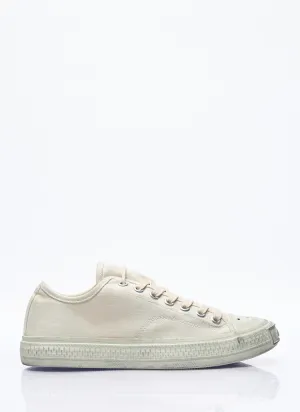 Acne Studios Canvas Low Top Sneakers