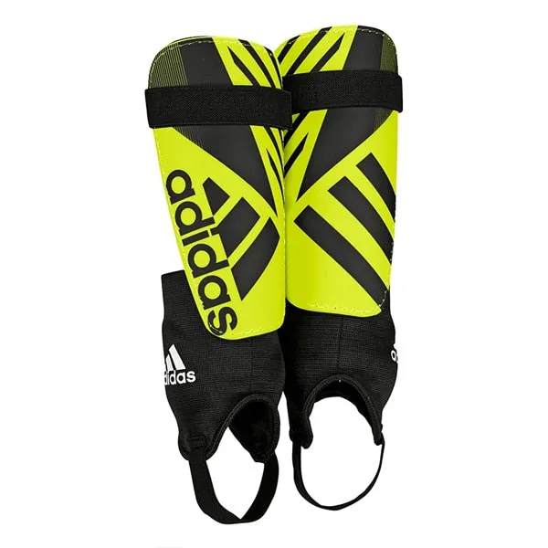 adidas Ghost Club Shin Guards Solar Yellow/Core Black