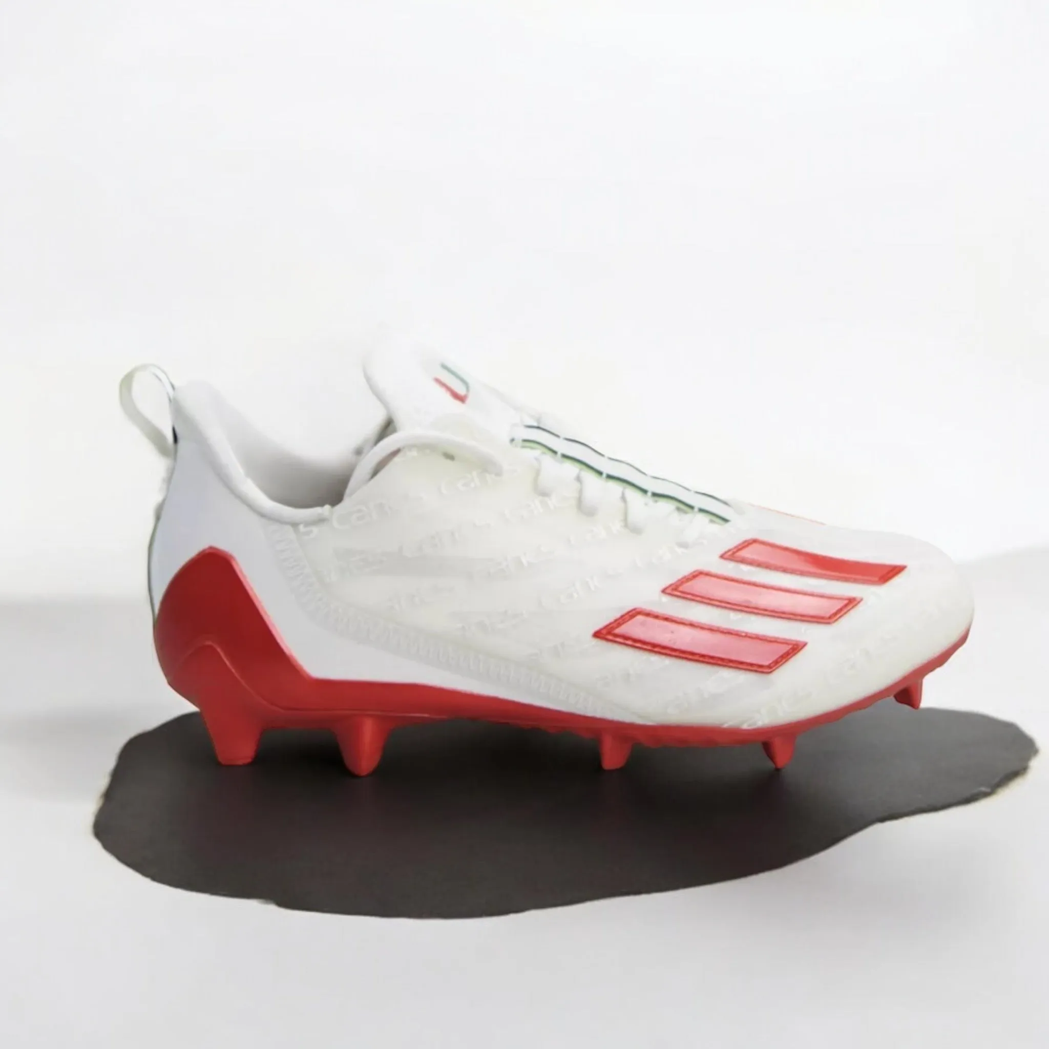 Adidas Miami Hurricanes Adizero 12.0 Football Cleats