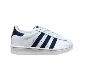 Adidas sneakers bassa per ragazzi Superstar C GZ2884 white/night sky