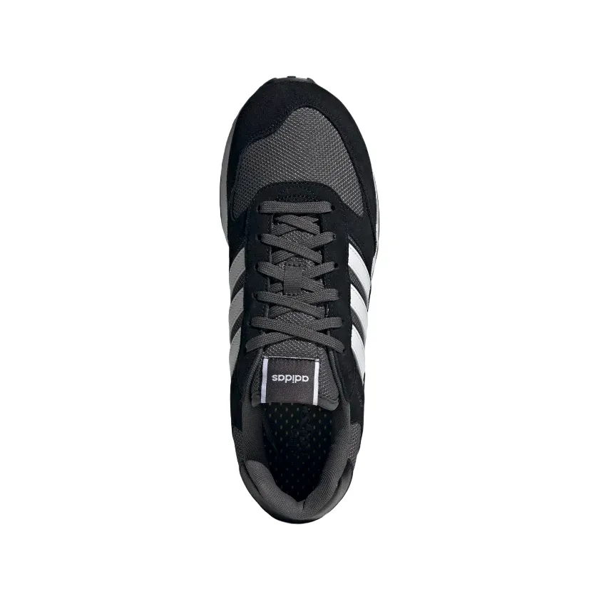 Adidas Sneakers da uomo Run 80S GV7302 core black-cloud white-grey six