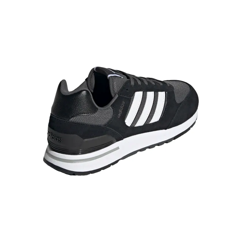 Adidas Sneakers da uomo Run 80S GV7302 core black-cloud white-grey six