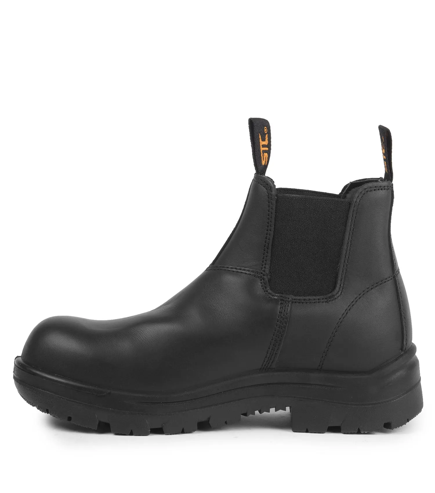 Alarm, Black | 6" Metal Free Leather Work Boots | Vibram TC4 