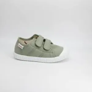 Aloe canvas double velcro sneaker no