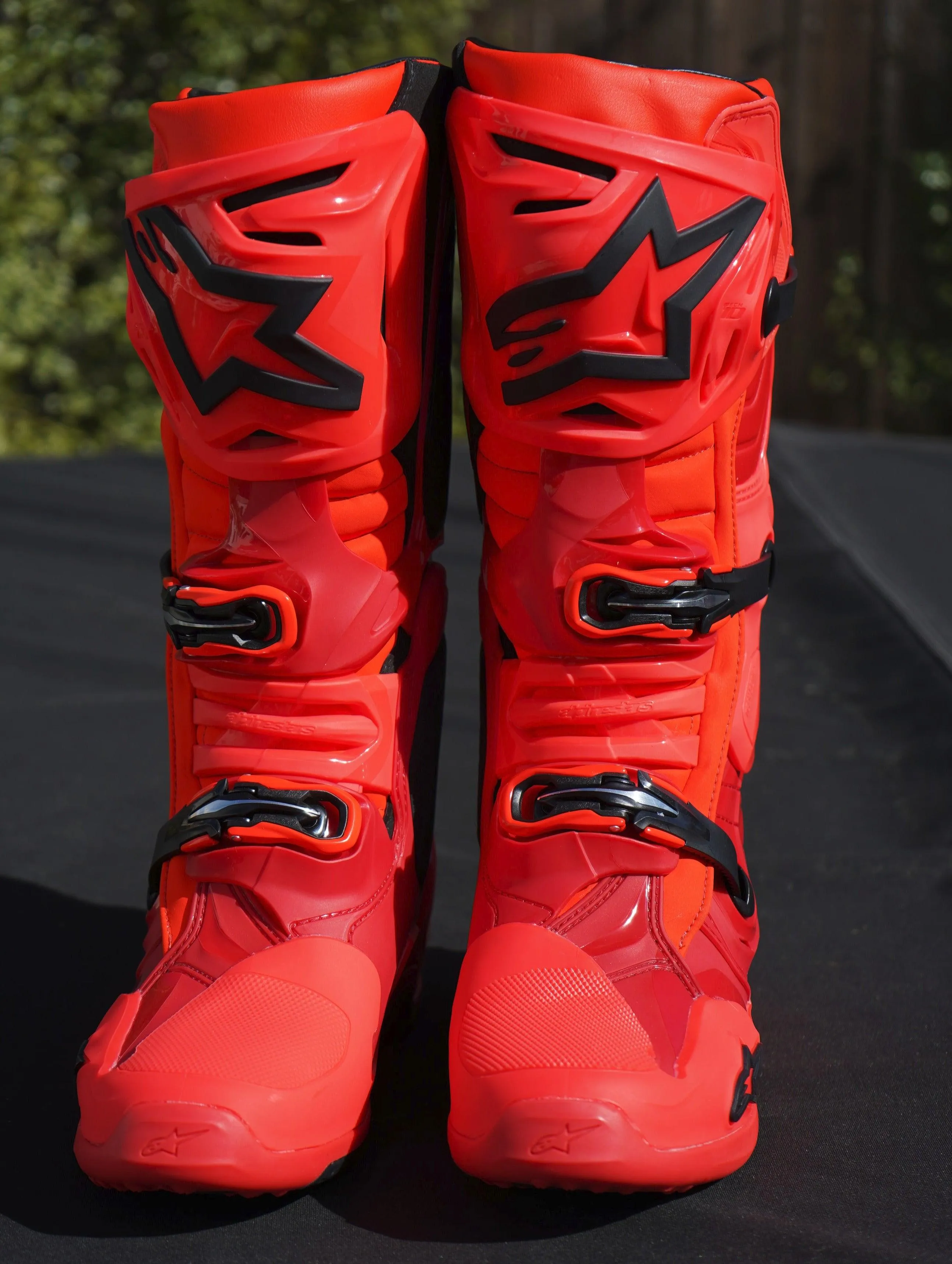 Alpinestars Tech 10 Ember Boots - Limited Edition Red/Black