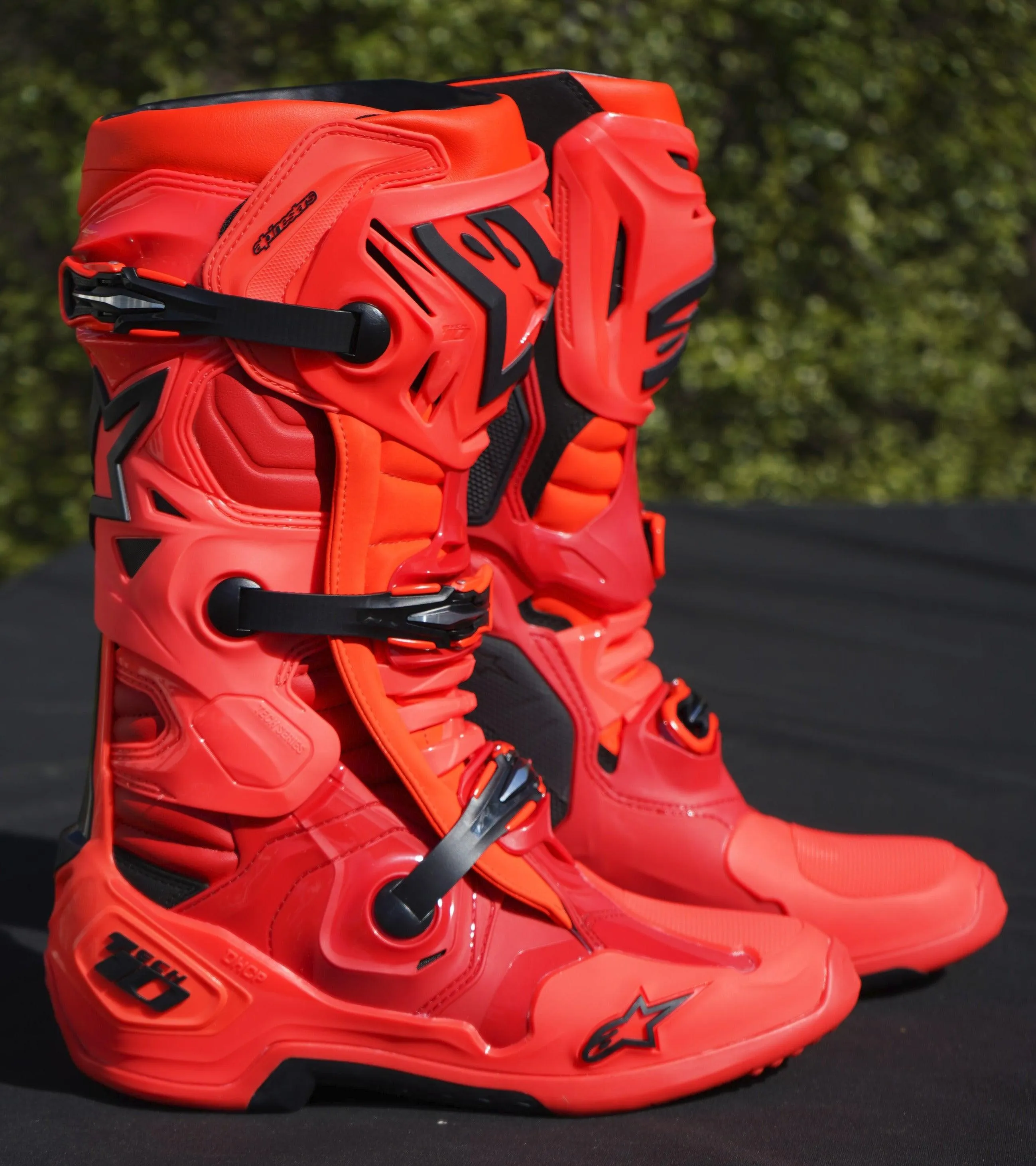 Alpinestars Tech 10 Ember Boots - Limited Edition Red/Black