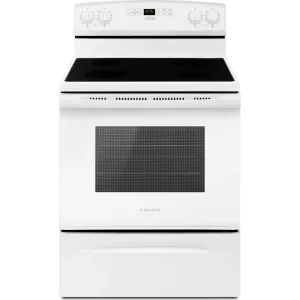 Amana 30" Electric Range (YAER6303MFW) - White