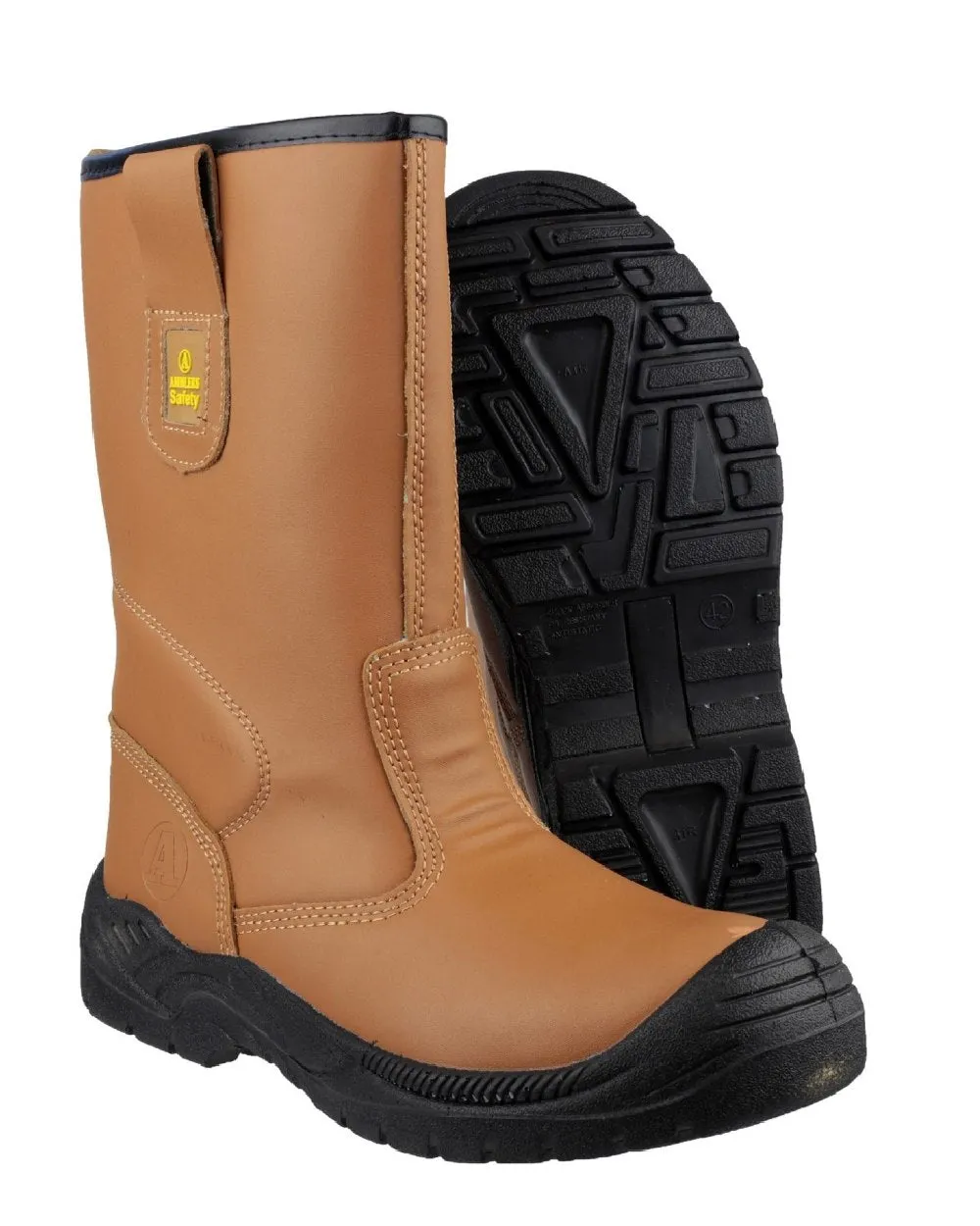 Amblers Safety FS142 Water Resistant Pull On Safety Rigger Boots