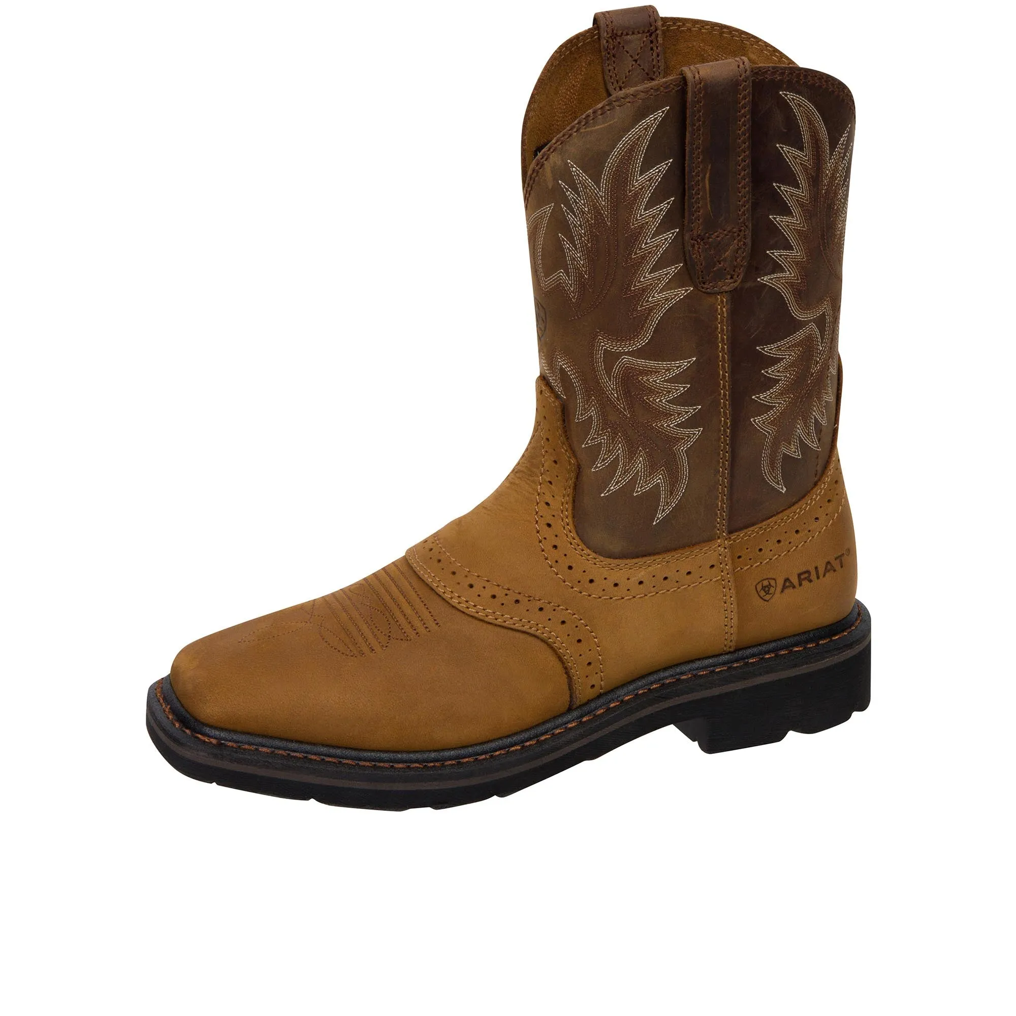 Ariat Sierra Wide Square Toe Soft Toe Aged Bark