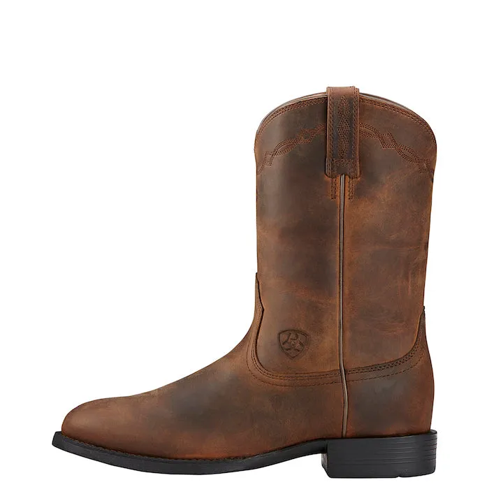 Ariat Womens Heritage ATS Roper Western Boots