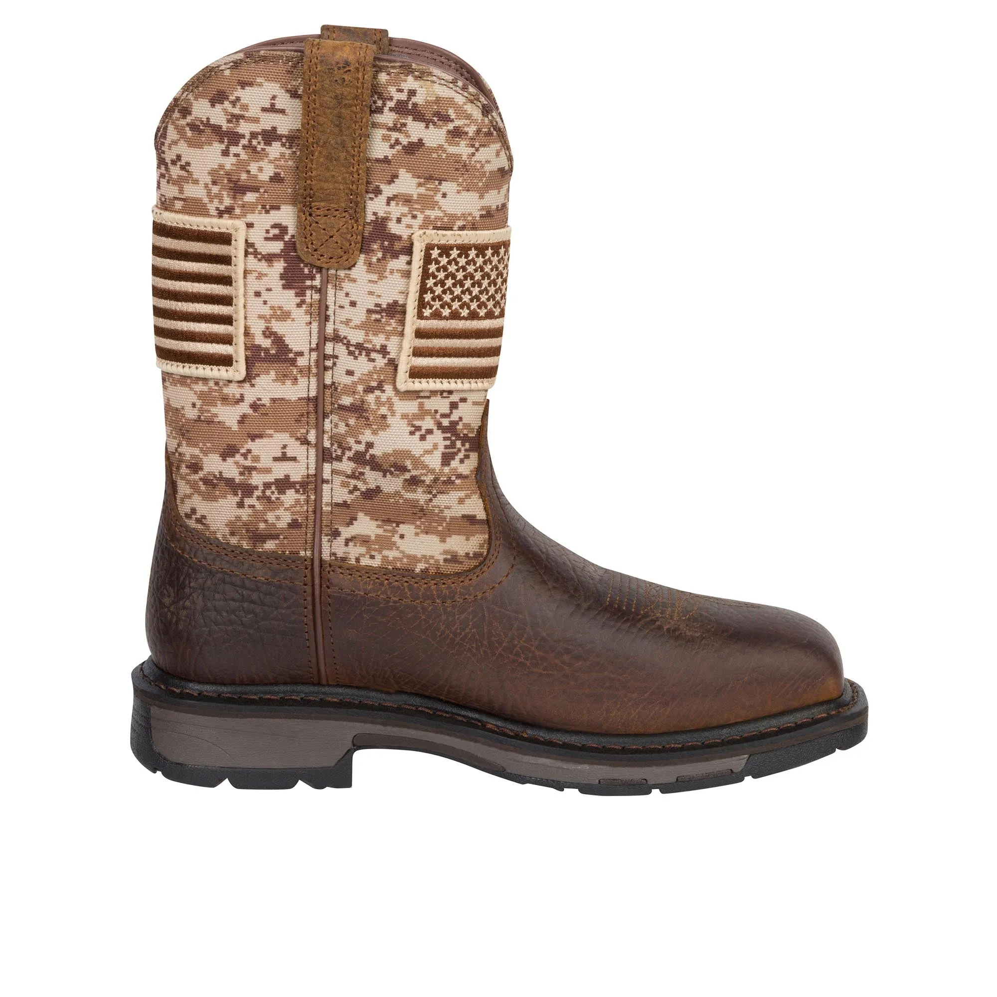 Ariat WorkHog Patriot Steel Toe Earth Sand Camo Sand Camo Print