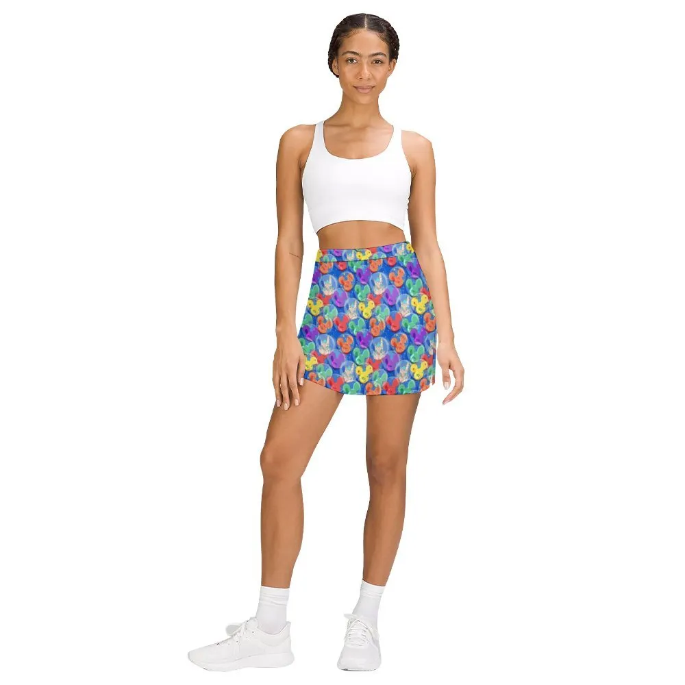 Balloon Collector Athletic A-Line Skirt With Pocket