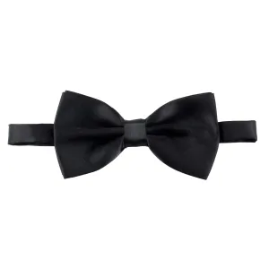 Black Silk Bow Tie