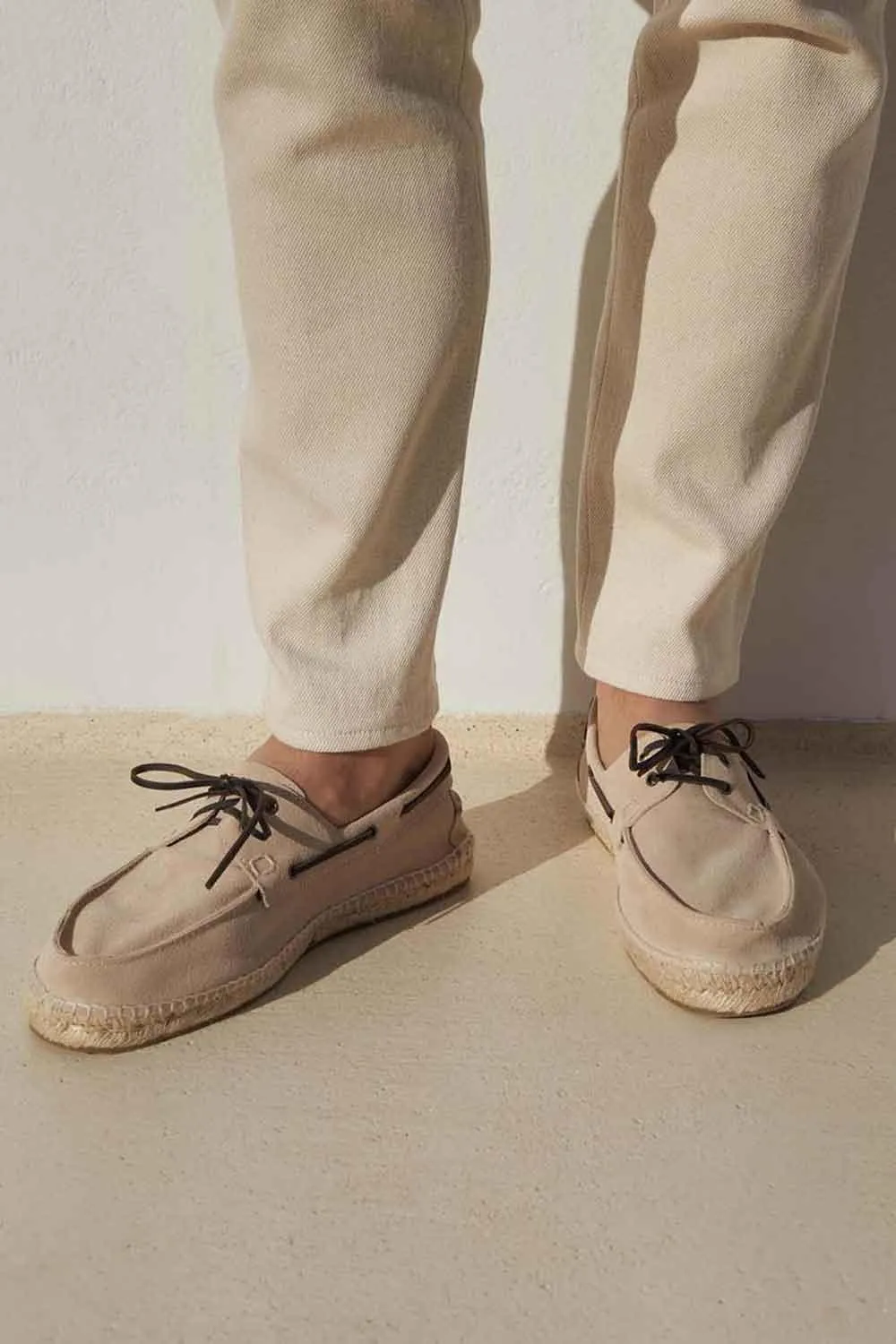 Boat Shoes Champagne Beige