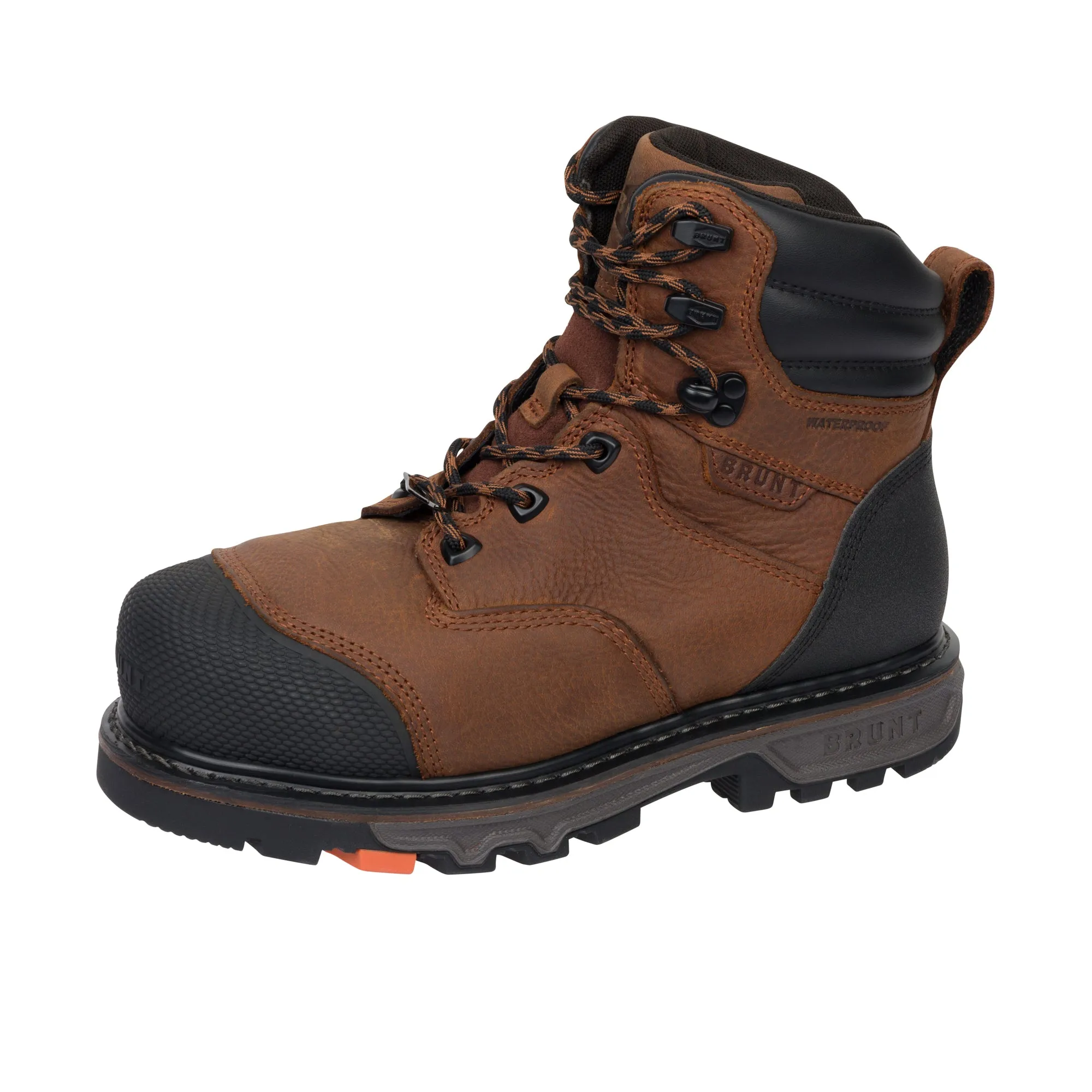 Brunt Mulder 6 Inch Welted Composite Toe Brown