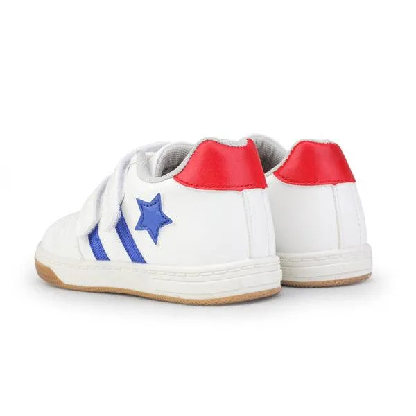 CAPTAIN AMERICA BOYS WHITE SNEAKERS