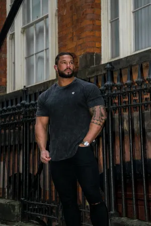 Carbon Black Muscle Fit T-Shirt