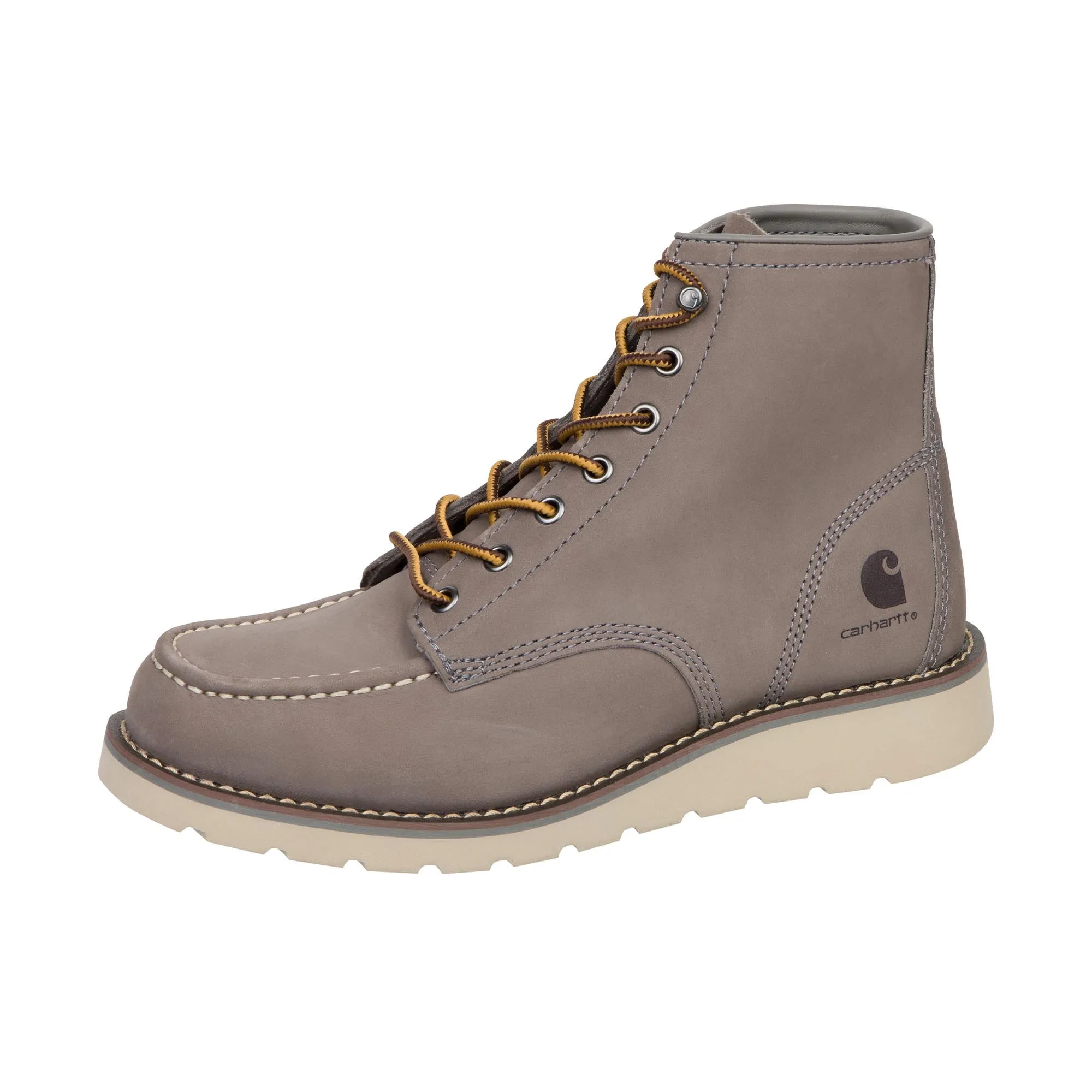 Carhartt 6 Inch Moc Toe Wedge Boot Soft Toe Grey