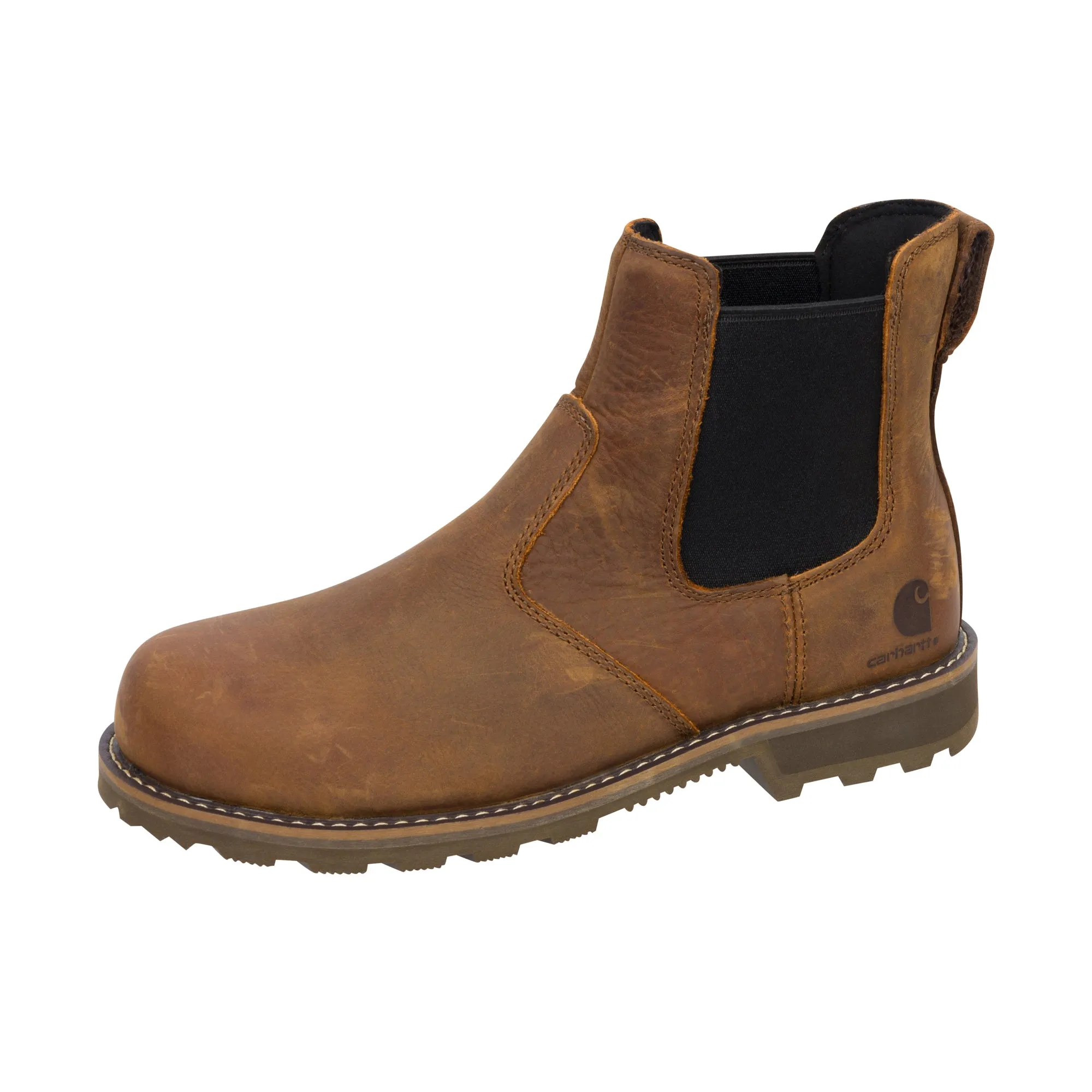 Carhartt Frontier Water Resistant Chelsea Steel Toe Brown