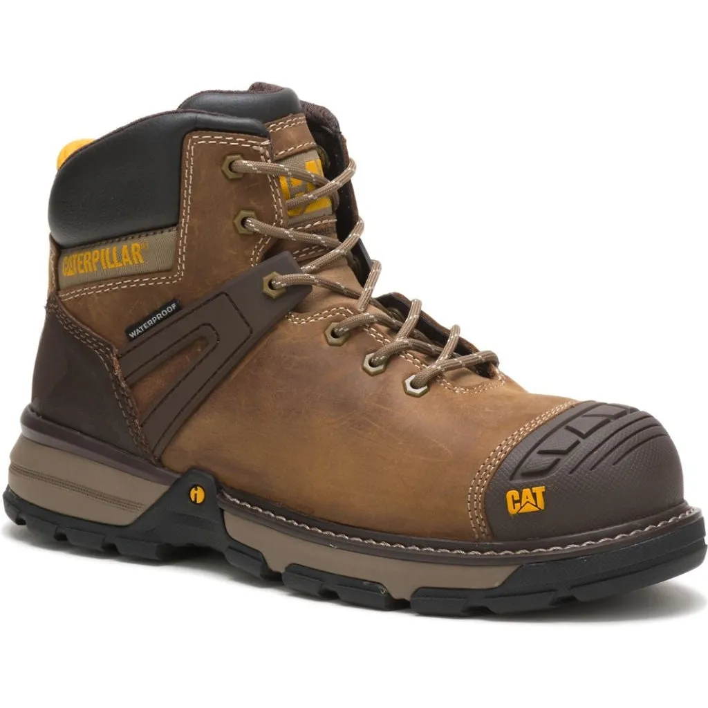 CAT Men's Superlite WP Carbon CT Work Boot - Dark Biege - P91218