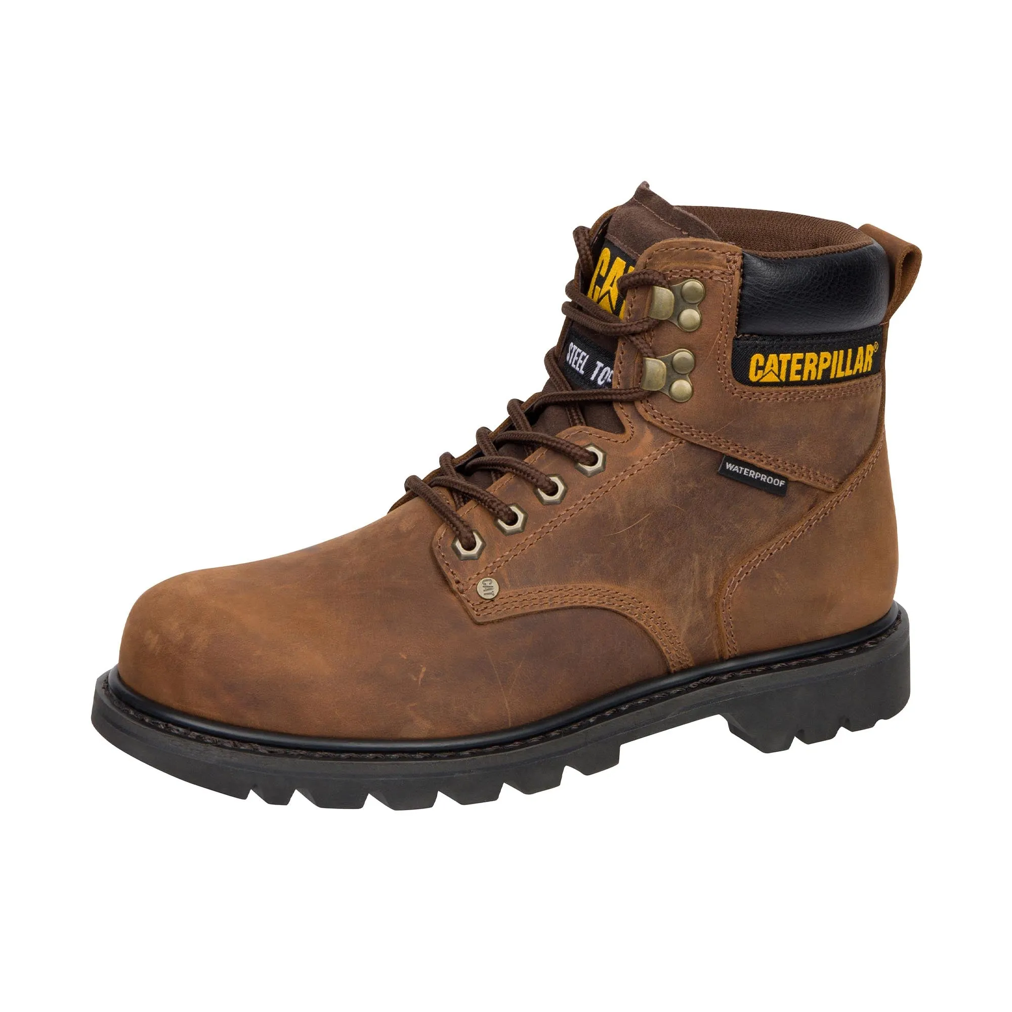 Caterpillar Second Shift WP Steel Toe Dark Brown