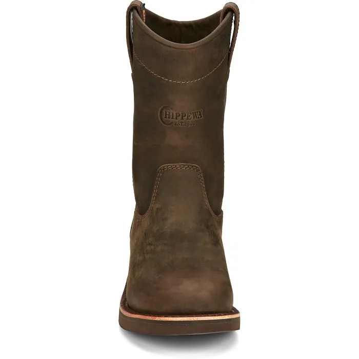 Chippewa Men's Classic 2.0 10" Wellington Work Boot - Brown - NC2075