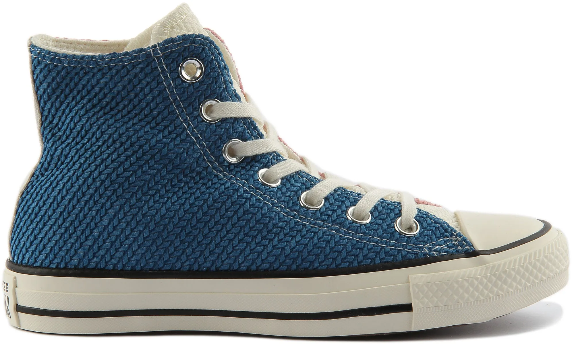 Converse All Star Hi 568664C In Blue Pink For Women