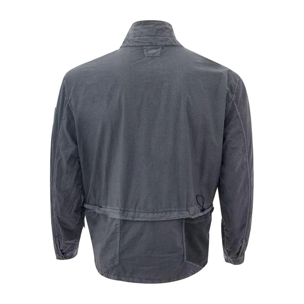 C.P. Company Sleek Black Polyamide Men's Jacket