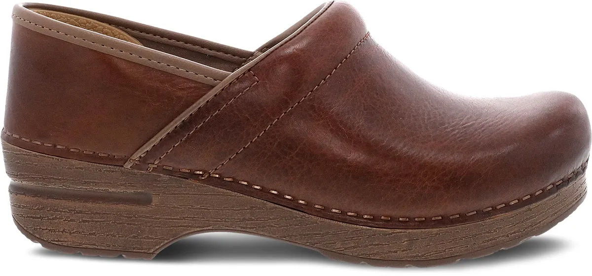 'Dansko' Women's Professional Clog - Saddle Full Grain