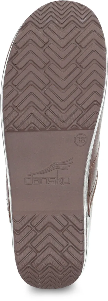 'Dansko' Women's Professional Clog - Saddle Full Grain