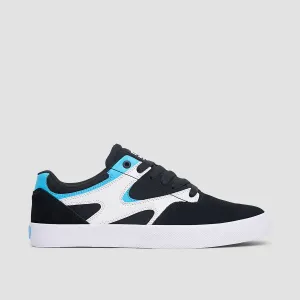 DC Kalis Vulc Shoes - Black/White/Blue