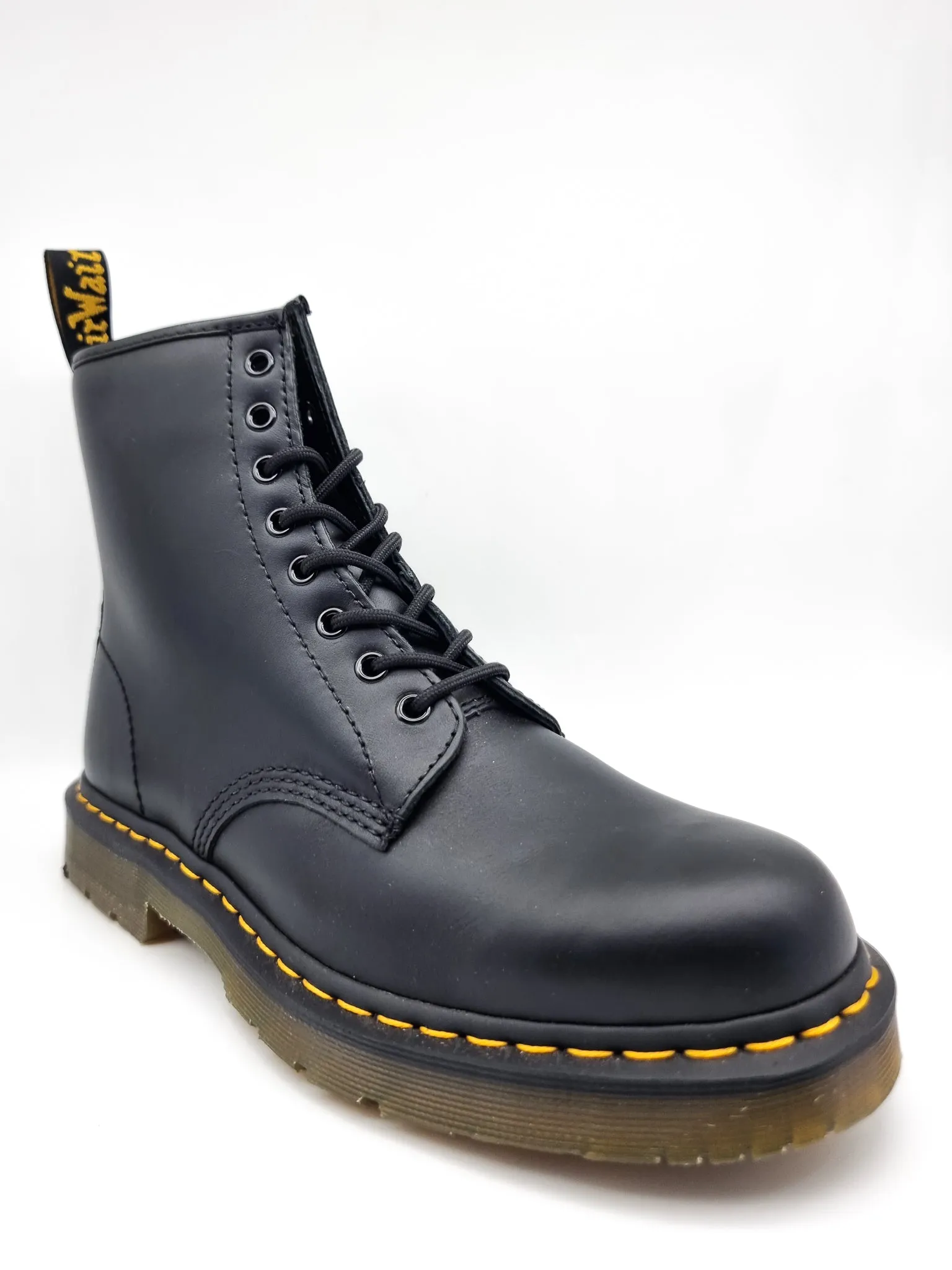 DR. MARTENS 1460 BLACK GREASY INDUSTRIAL