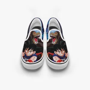 Dragon Ball Z Son Goku Slip Ons Anime Shoes