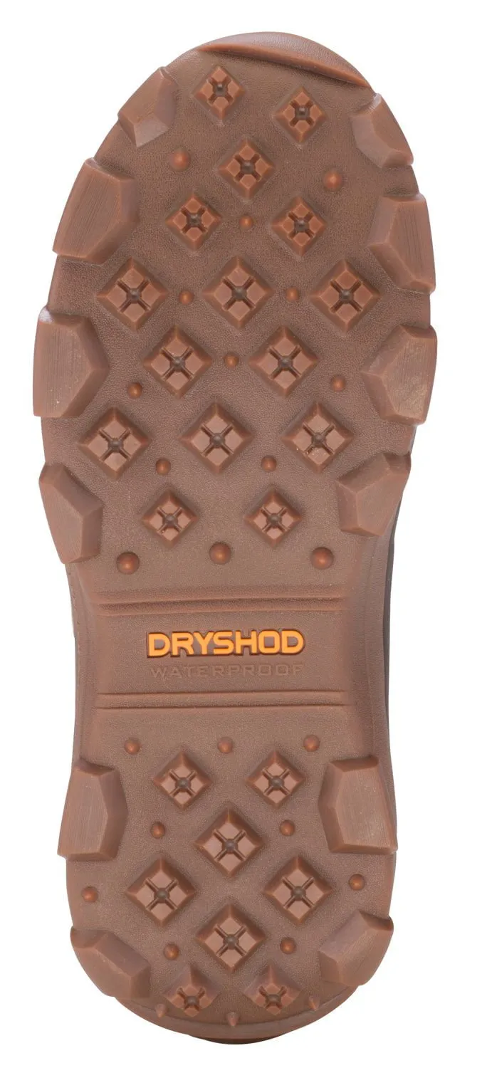 Dryshod Mens Open Vertical Blanket Brown Acrylic Farm Work Boots