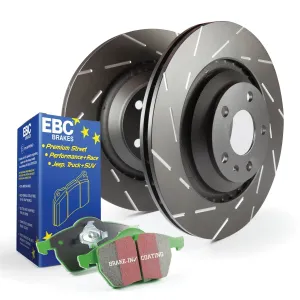 EBC Brakes S2KF1317 S2 Kits Greenstuff 2000 and USR Rotors