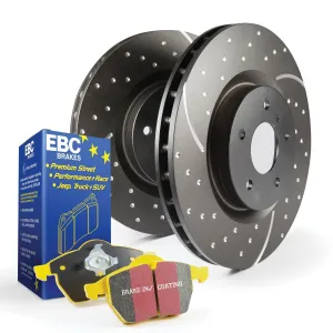 EBC Brakes S5KF1000 S5 Kits Yellowstuff And GD Rotors