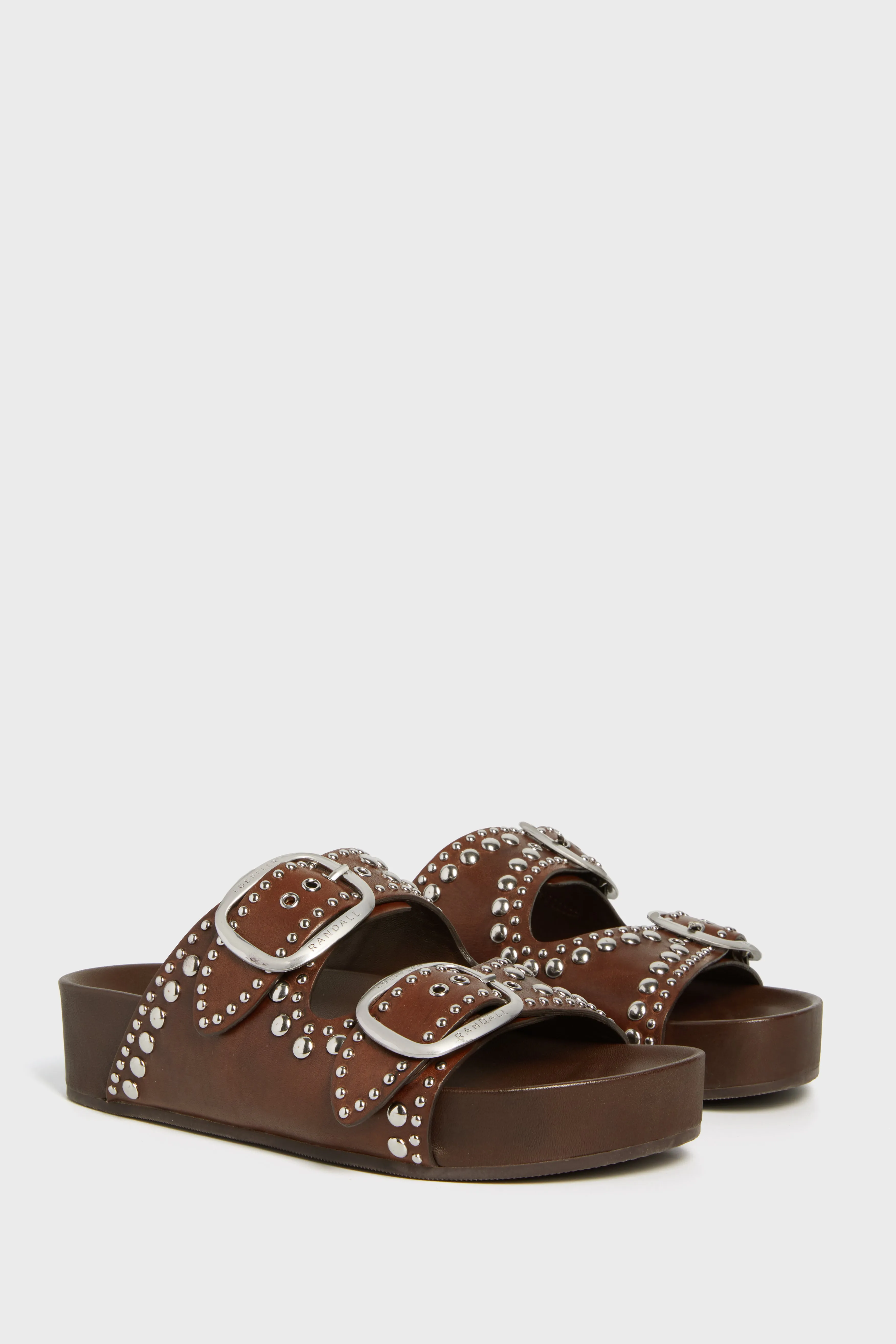 Espresso Vachetta Jack Two Band Sandals