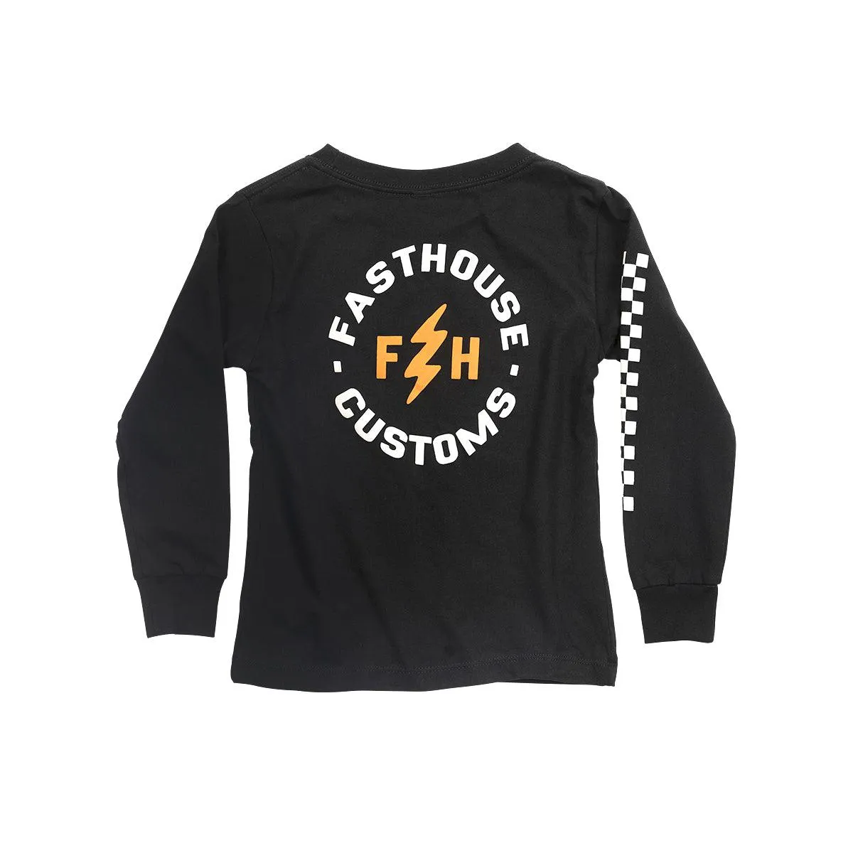 Fasthouse Toddler Easy Rider Long Sleeve Tee - Black