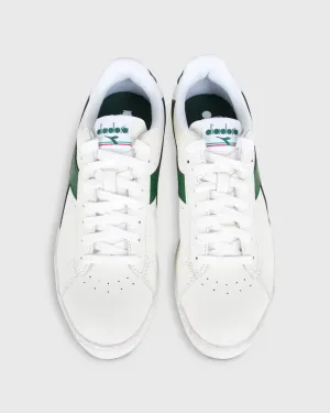 Game L Low Sneaker in White/Foliage