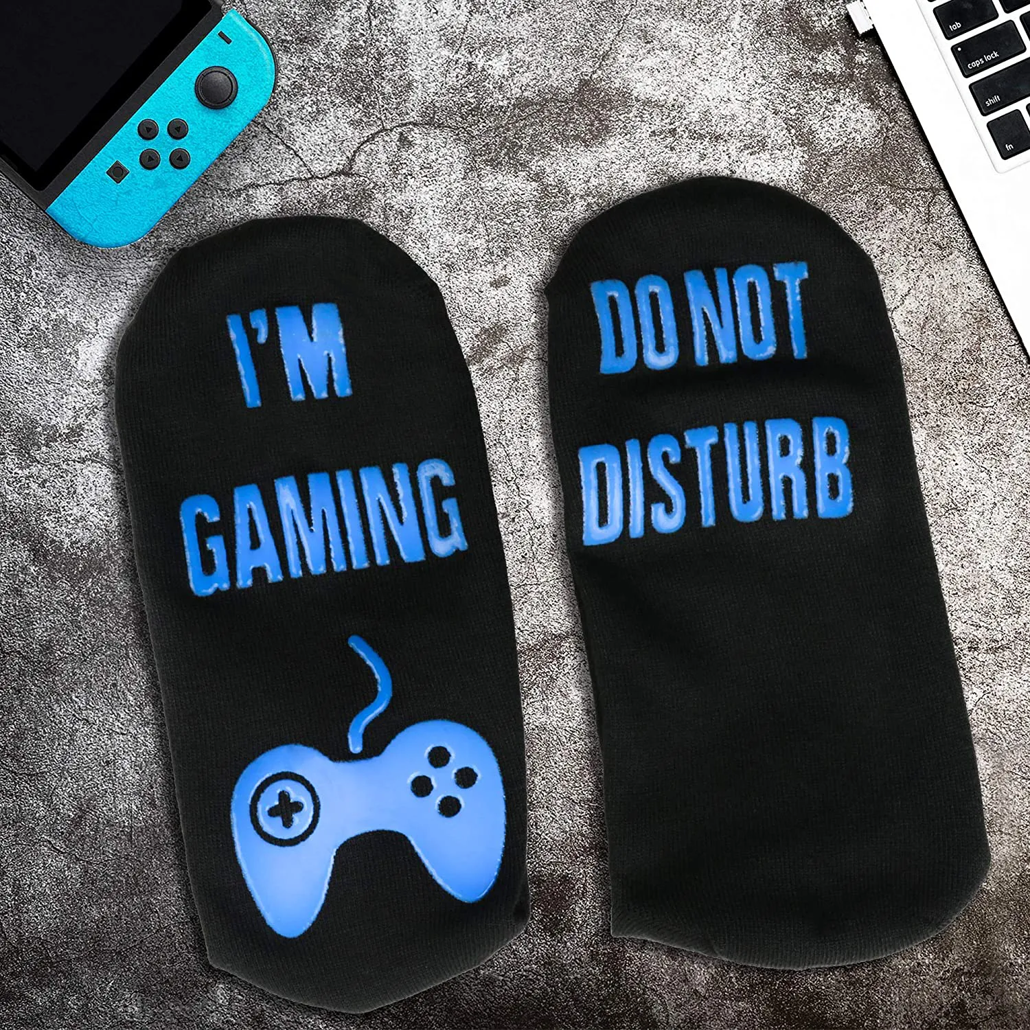 Gaming Socks I Am Busy Gaming Do Not Disturb Gamer Funny Gifts Ideas for Boys,Men,Gamer,Teen,Brother,Husband,Dad,Boyfriend