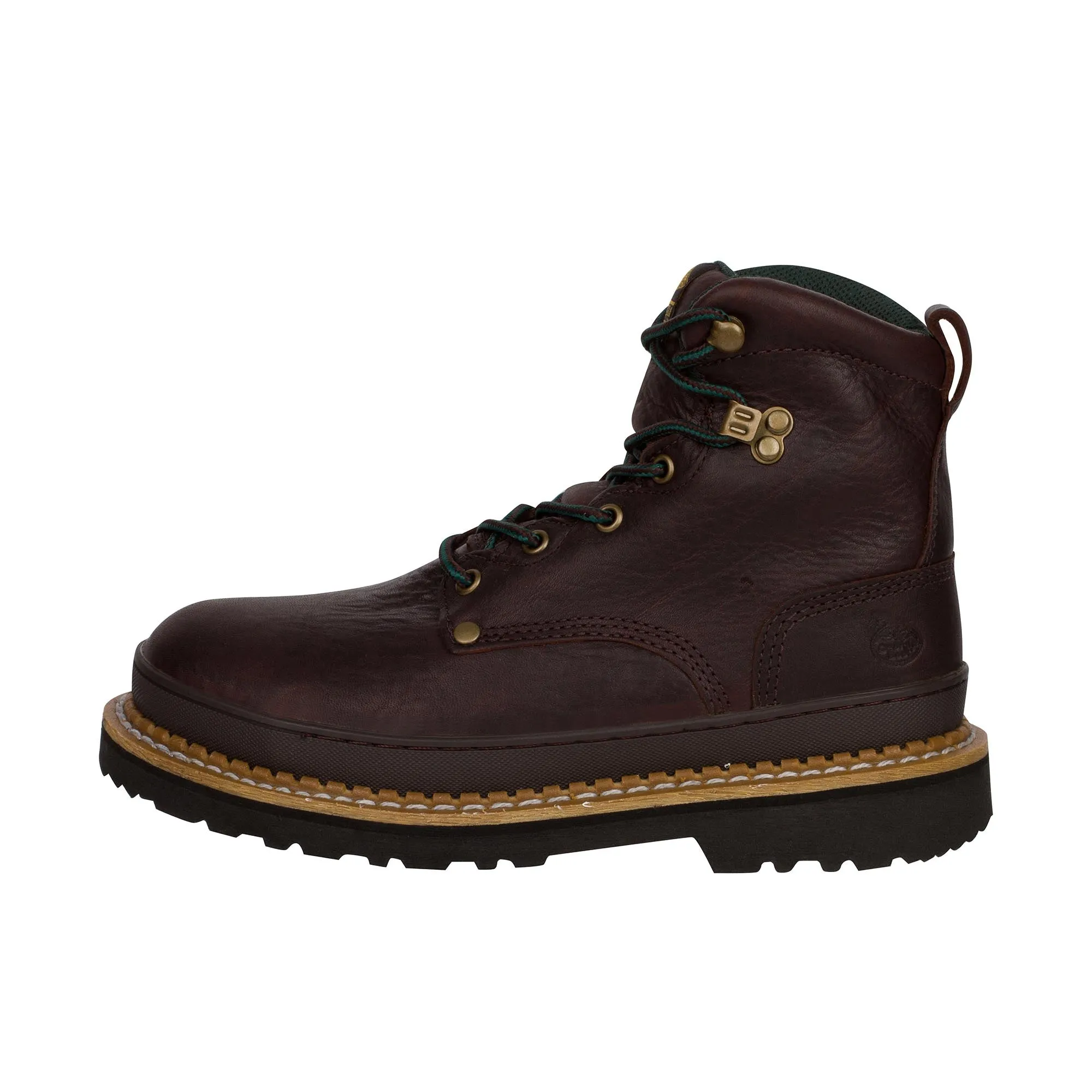 Georgia Boot Giant 6 Inch Steel Toe Soggy Brown