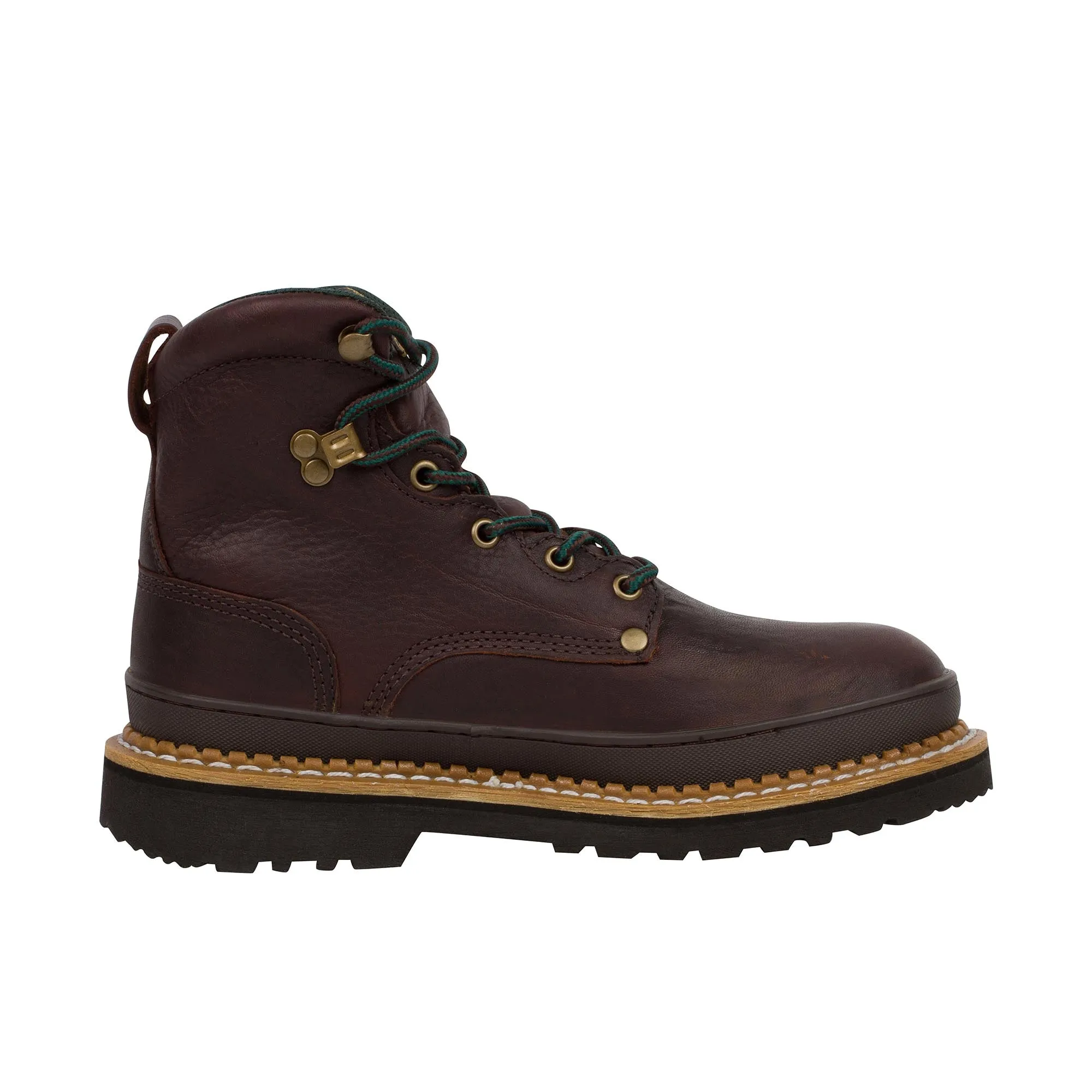 Georgia Boot Giant 6 Inch Steel Toe Soggy Brown