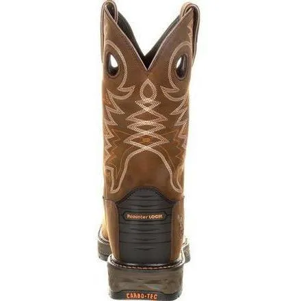 Georgia Men's Carbo-Tec 11" LT Alloy Toe WP Pull-On Western Work Boot GB00224