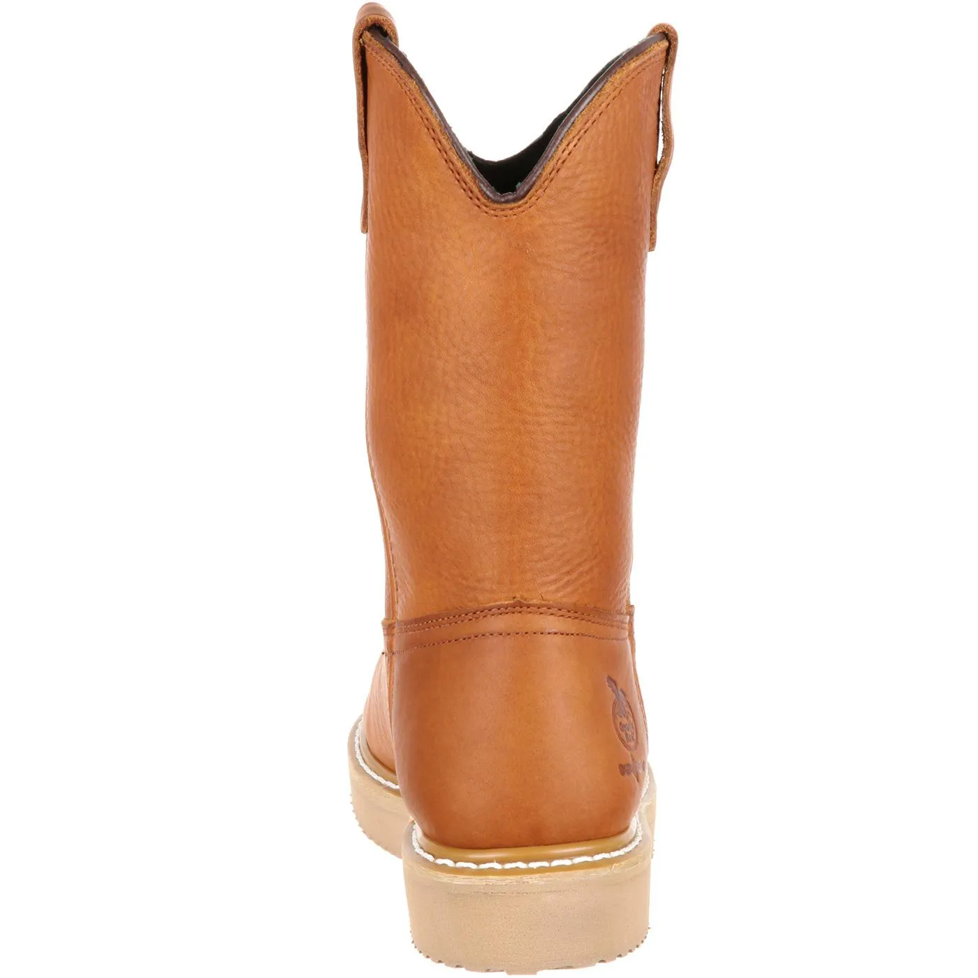 Georgia | Men's Wedge Work Wellington Boot | Barracuda Gold