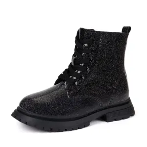 Girls Ankle Boots Lace-Up Work Boots