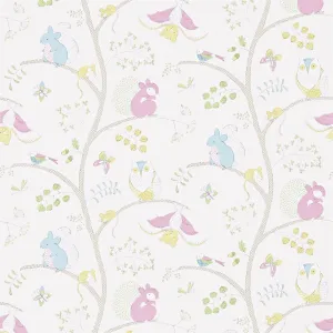 Going Batty Pink/Blue Wallpaper