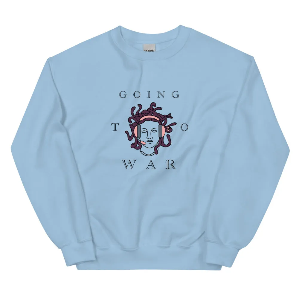 Going to War | Unisex Sweatshirt | Feminist Gamer