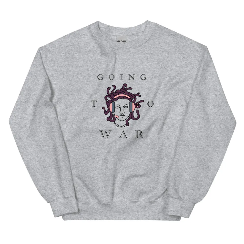 Going to War | Unisex Sweatshirt | Feminist Gamer